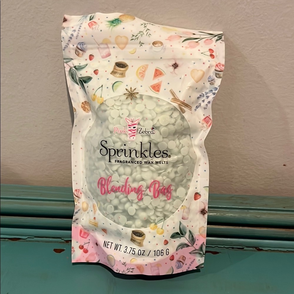 Pink Zebra Sprinkles Fragranced Wax Melts - frosted Pinecone